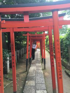 Temple Gate Symbole Japonais Culture. Objet Isolé Représenter Le